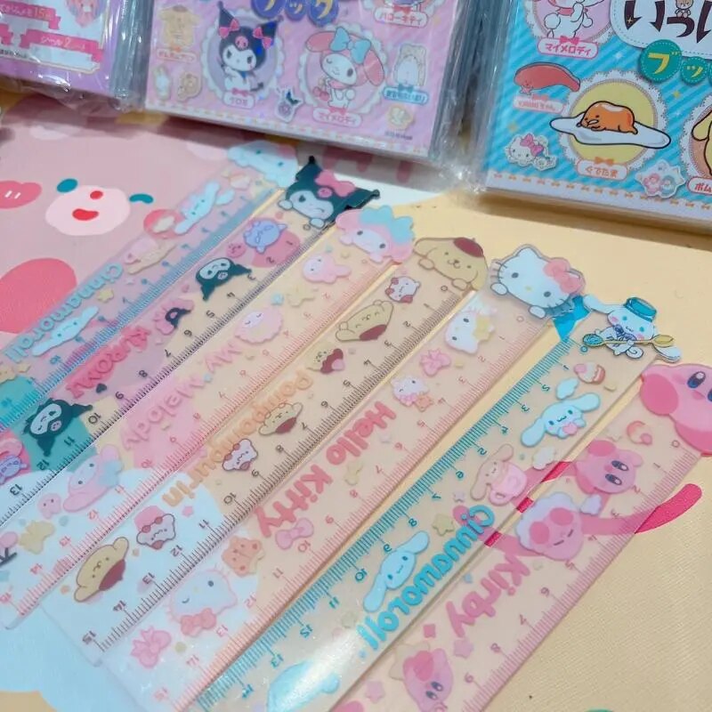 15 cm Hello Kitty Rulers